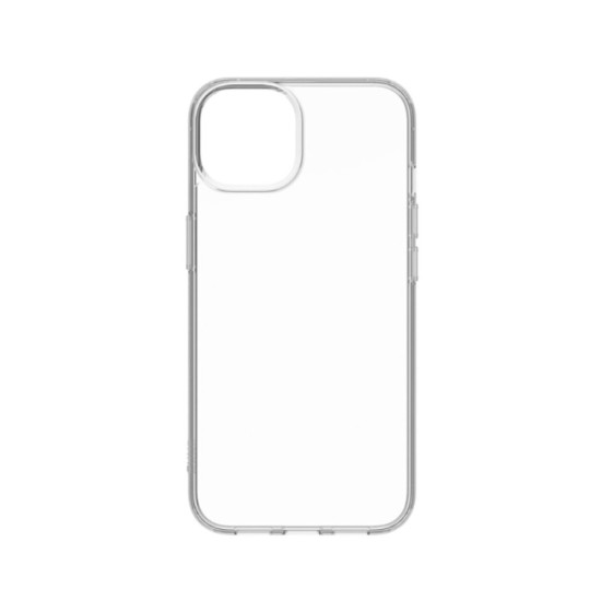Soft Silicon Case for Apple iPhone 15 Plus Transparent